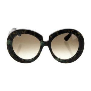VALENTINO CAMBUTTERFLY OVERSIZED SUNGLASSES